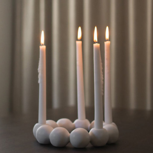 Adventskranz "Bright", Keramik