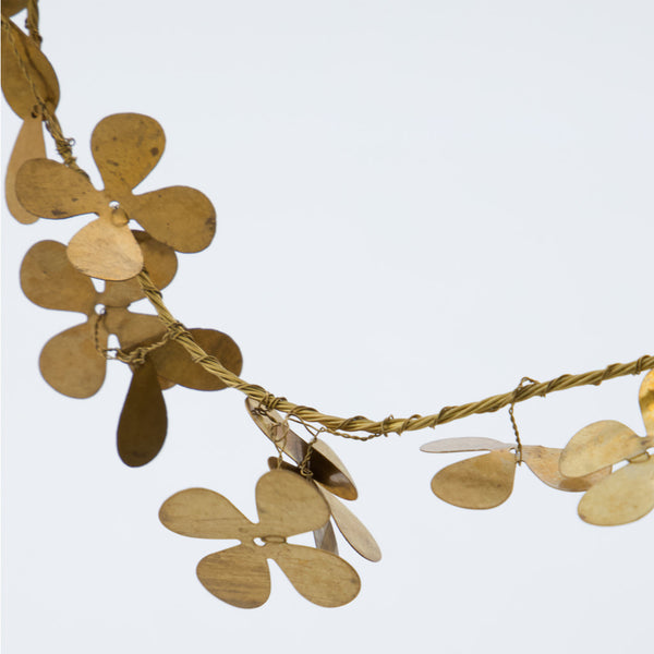 kleiner Kranz "Clover", Messing