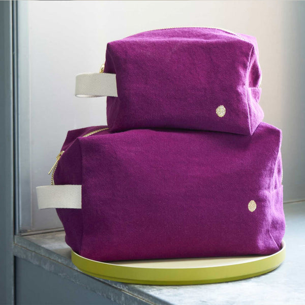 kleine Kulturtasche "Iona Cube", purple