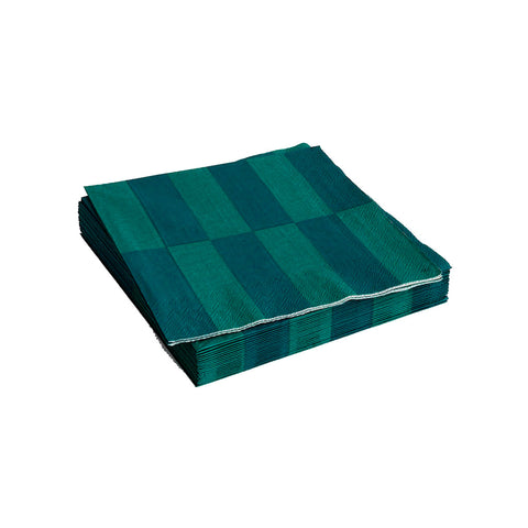 Dinner-Serviette "Pattern", grün, Grösse L