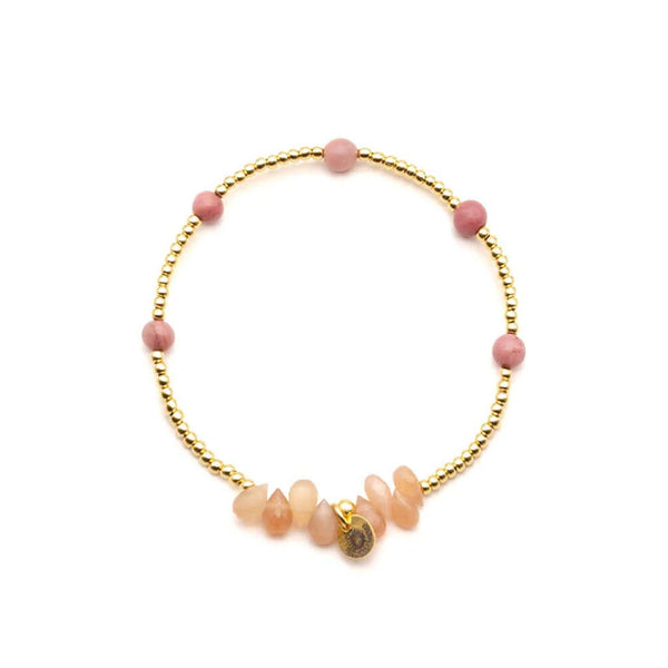 Armband "A25 Fine Jewelry Drops Light Peach"