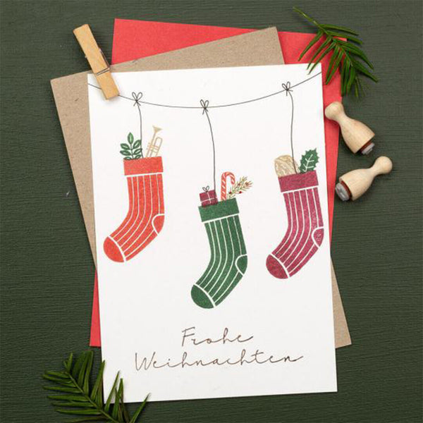 Stempel "Frohe Weihnachten" 3