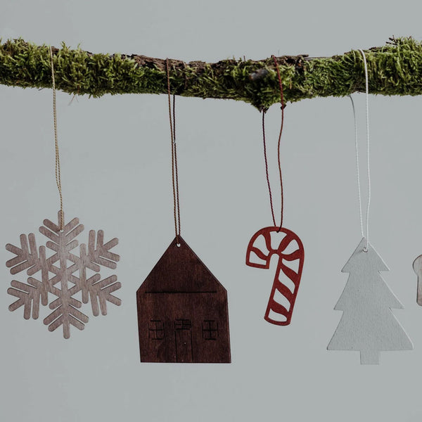 Anhänger "Tannenbaum", weiß