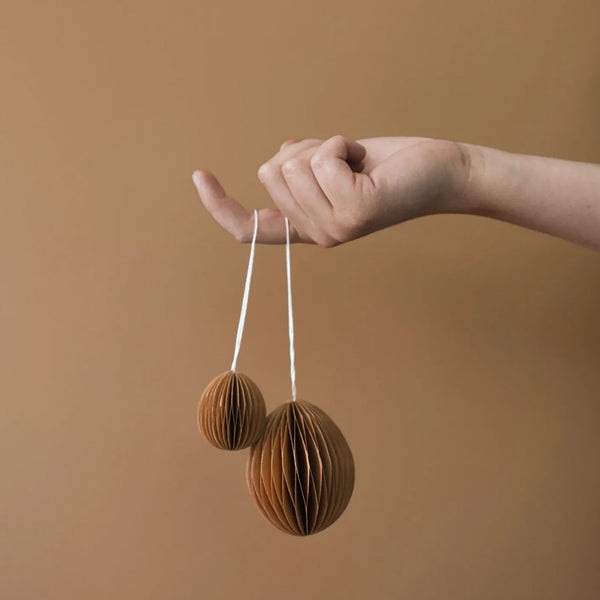 Osterei "Ovoid", Größe S, terracotta