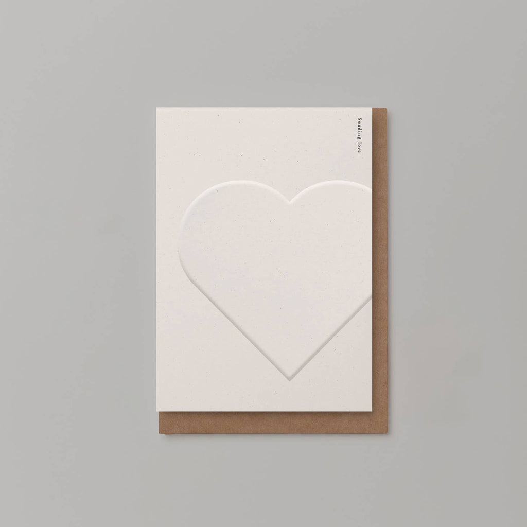 Karte "Sendung Love", mit Umschlag