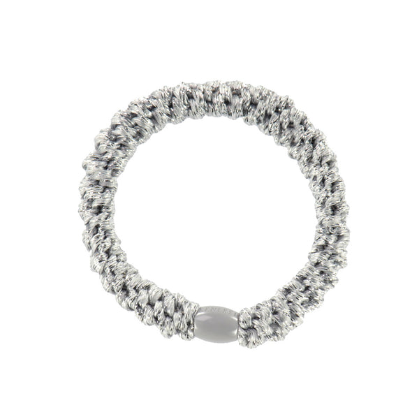 Haar- und Armband "Kknekki", silver glitter