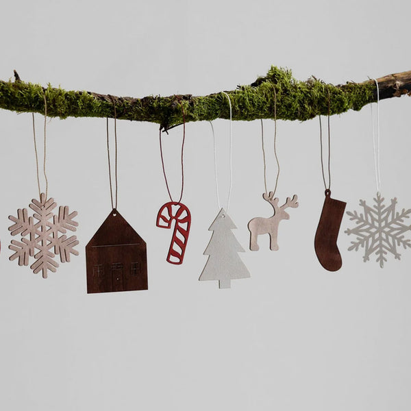 Anhänger "Zuckerstange", rot