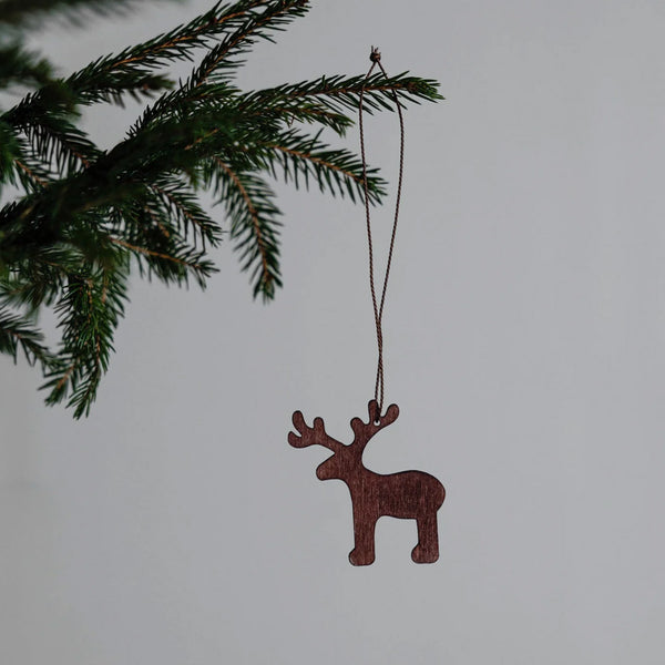 Anhänger "Rentier", braun