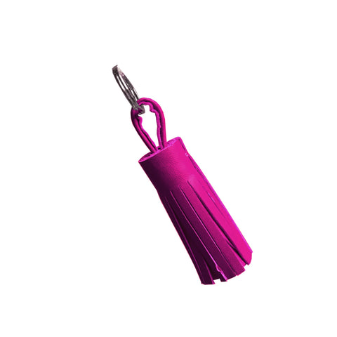 Schlüsselanhänger "Tassel", magenta
