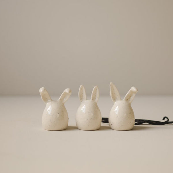 Hasen-Drillinge "Triplets", vanille