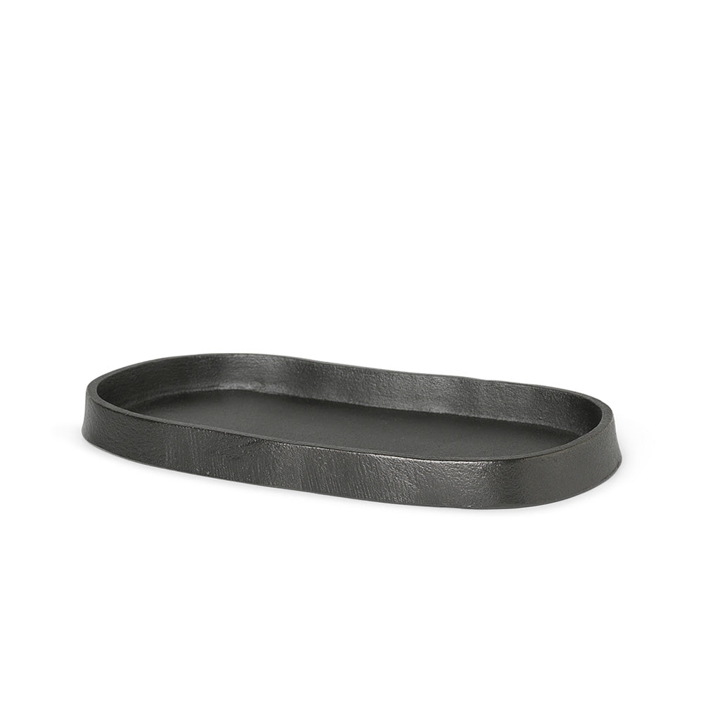 Schale "Yama", schwarzer Aluminiumguss