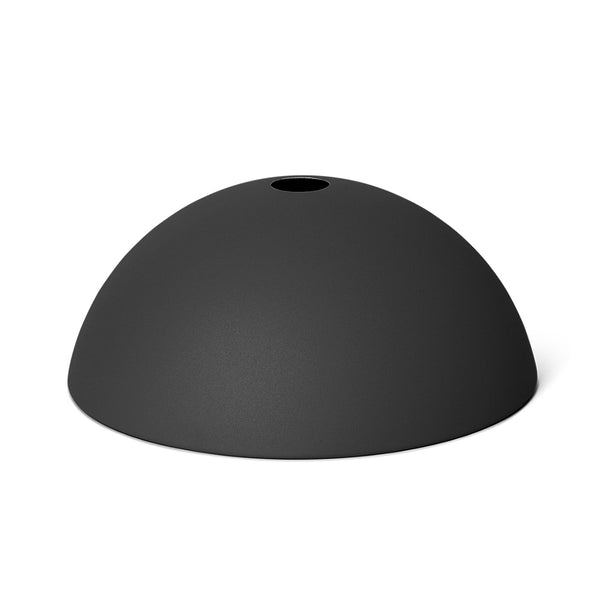 Pendelleuchte: Leuchtschirm "Dome Shade" mit Sockel "Pendant Low", Collect Lightning Serie, schwarz