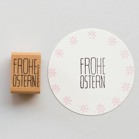 Stempel "Frohe Ostern"